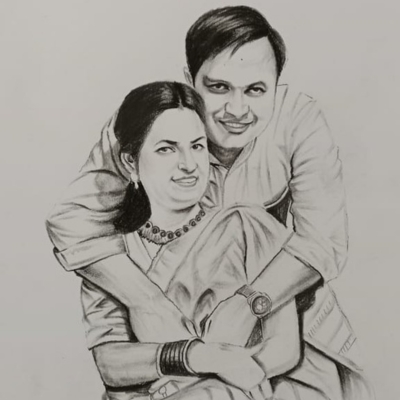 couple sketch